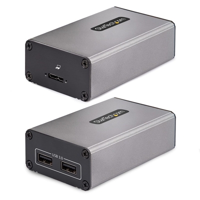 Product USB Extender StarTech 2-Port USB 3.0 over OM3 Multimode Fiber, LC/LC, 2x 5Gbp 350m (1150ft) base image