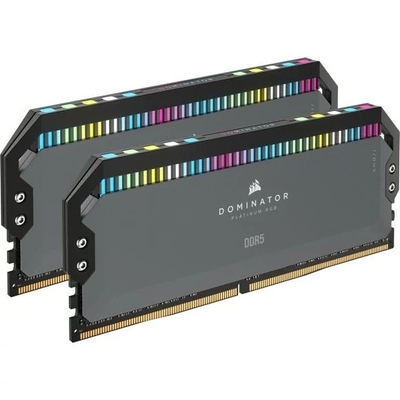 Product Μνήμη RAM Σταθερού DDR5 64GB Corsair Dominator Platinum RGB - (2 x 32GB) - 6000 DIMM CL30 base image