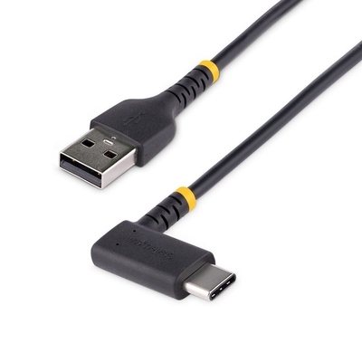 Product Καλώδιο USB StarTech 3ft (1m) Right Angle, Fast Charge USB 2.0 A to Type-C base image