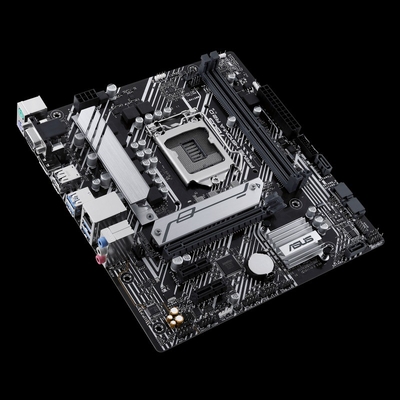 Product Motherboard Asus PRIME H510M-A R2.0 - Micro ATX - LGA 1200 (Socket H5) - Intel H470 base image