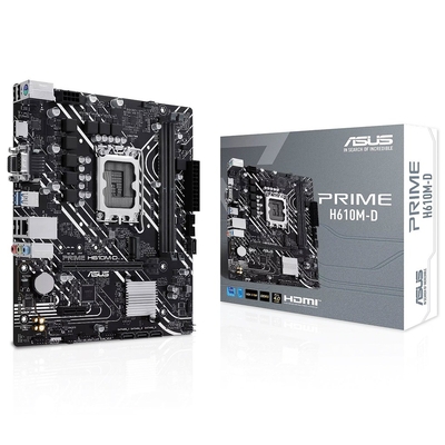 Product Motherboard Asus Intel 1700 PRIME H610M-D base image