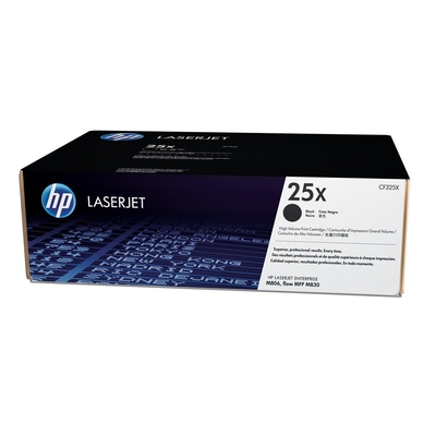 Product Toner HP 25X - High Yield - Black - Original - LaserJet - Cartridge (CF325X) base image