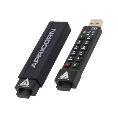 Product USB Flash 256GB Apricorn Aegis Secure Key 3NX base image