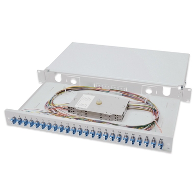 Product Fiber optic cable box Digitus Professional DN-96332/9 - 1U - 19" base image