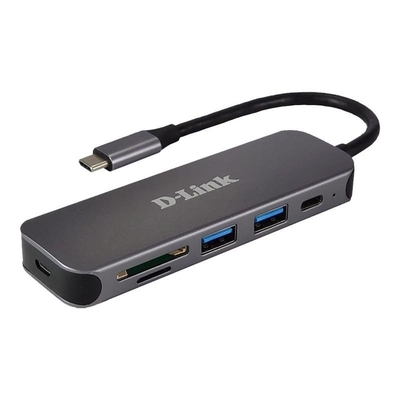 Product USB Hub D-Link Media converter DUB-2325 E DUB2325 E base image