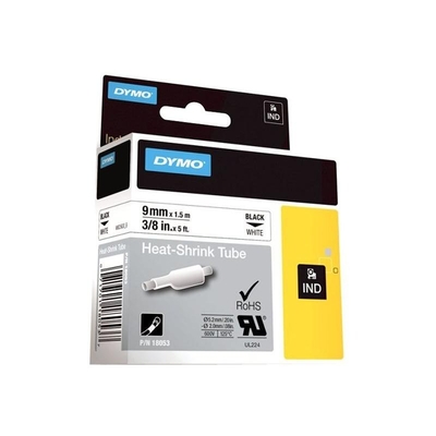 Product Ταινία Ετικετογράφου Dymo Heat shrink tubing (18053) Black White (S0718280) base image