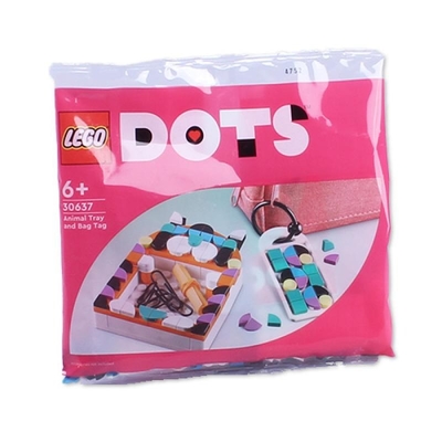 Product Lego Dots Polybag Animal Storage Tray & Bag Tag(30637) base image