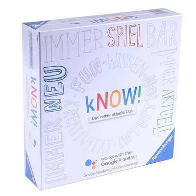 Product Επιτραπέζιο Παιχνίδι Ravensburger kNOW! Quiz game German (27252) base image