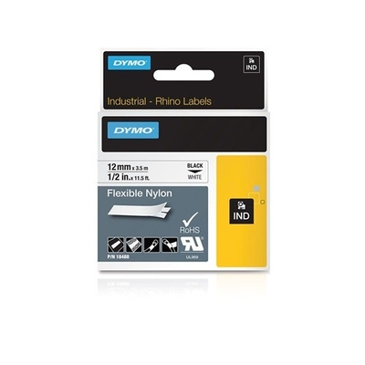 Product Ταινία Ετικετογράφου Dymo (18488) Black White (S0718100) base image