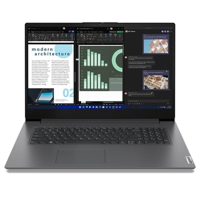 Product Laptop Lenovo 17,3" V17 Intel Core i7-1355U/16GB/SSD 512GB/Windows 11 (83A20011PB) base image