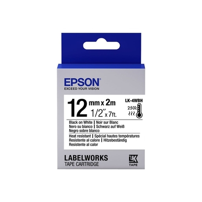 Product Μελανοταινία Epson LK-4WBH HEAT RESIST BLK base image