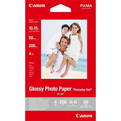Product Φωτογραφικά Χαρτιά Canon GLOSSY GP-501 4X6 50 base image