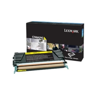 Product Toner Lexmark YELLOW 7K PGS C746 C748 base image
