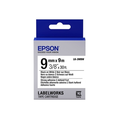 Product Μελανοταινία Epson LK-3WBW STRNG ADH base image