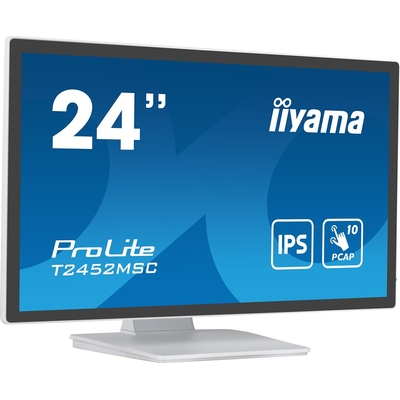 Product Monitor 24" Iiyama T2452MSC-W1 White BONDED P base image