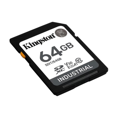 Product Κάρτα Μνήμης SDXC Kingston 64GB INDUSTRIAL C10 base image