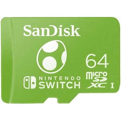 Product Κάρτα Μνήμης microSDXC SanDisk UHS-I CARD F/NINTENDO 64GB base image