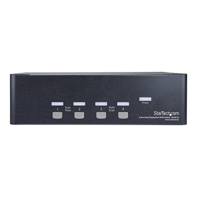 Product Kvm Switch StarTech 4PT DUAL DP 4K60 base image