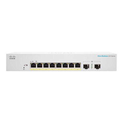 Product Network Switch Cisco CBS220 Smart 8-PORT GE FULL POE base image