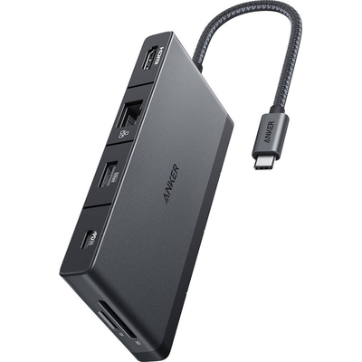 Product Docking Station Anker 552 USB-C 9-in-1, 4K HDMI 100W PD base image