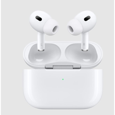 Product Bluetooth Headset Apple AirPods Pro 2nd Gen. with MagSafe Charging Case (USB-C) - White EU base image