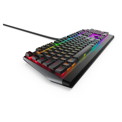 Product Πληκτρολόγιο Ενσύρματο Dell Alienware Mechanical Gaming Low Profile RGB - AW510K - Dark Side of the Moon base image