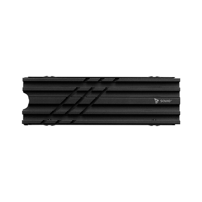 Product Αξεσουάρ Ψύξης Savio Cooling for M.2 NVME 2280 drives, AK-60, Black base image