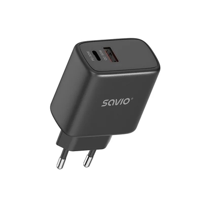 Product Φορτιστής Πρίζας Savio LA-06/B USB Quick 3.0 30W Internal base image