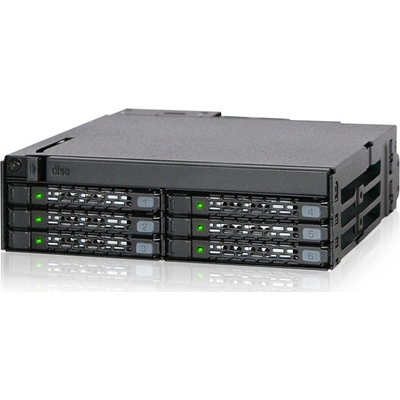 Product Backplane Icy Dock 6x6,3cm SATAI-III in 1x5,25" HDD/SSD sw base image