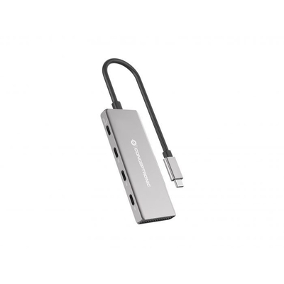 Product Docking Station Conceptronic USB-C->4x USB-C 100WPD o.Netzteil 0.25m gr base image