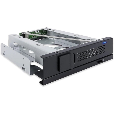 Product Θήκη Σκληρού Δίσκου We-Ra. Icy Dock 1x 3.5" SATA in 1x 5.25" bay mobile rack fanl base image