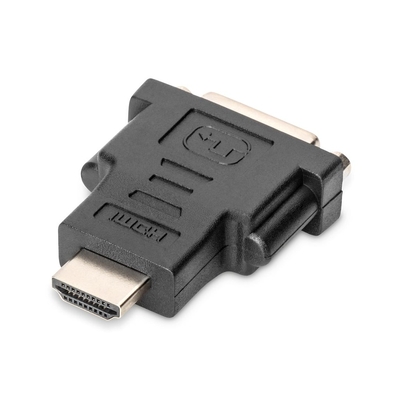 Product Αντάπτορας HDMI Digitus HDMI Typ A -> DVI(24+5) M/F polybag base image