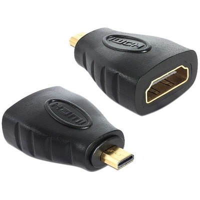 Product Αντάπτορας HDMI Delock HDMI A -> micro D F/M base image