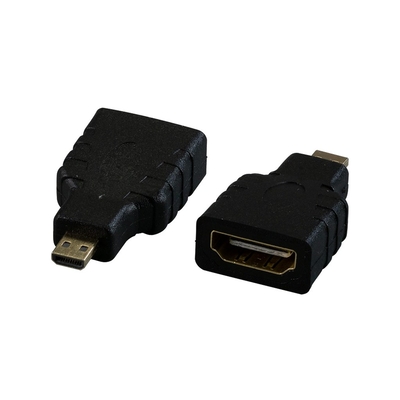 Product Αντάπτορας HDMI EFB HDMI-A to HDMI-D Micro, female connector, black base image