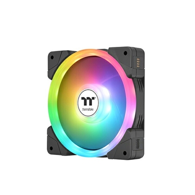 Product Case Fan 12cm Thermaltake Swafan EX12 ARGB (3-Fan-Pack) Black base image