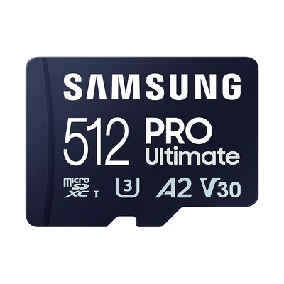 Product Κάρτα Μνήμης MicroSD 512GB Samsung SDXC PRO Ulti.(Class10) Read base image