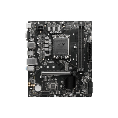 Product Motherboard MSI PRO H610M-E (H610,S1700,mATX,DDR5) base image