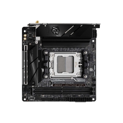 Product Motherboard ASRock B650I Lightning WiFi AM5 mITX HDMI DDR5 base image