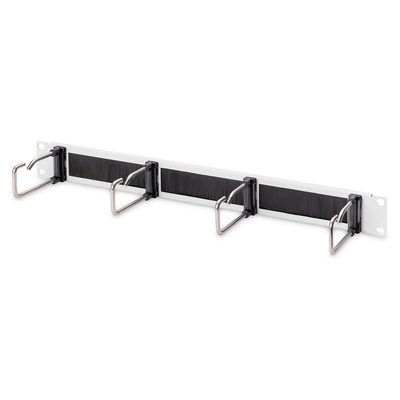 Product Αξεσουάρ Για Καμπίνα Δικτύου Digitus cable management steel+brush 19" 1HE base image