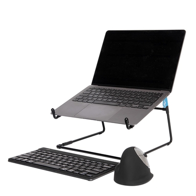 Product Βάση Laptop R-Go 10"-22" Max.5KG Steel Office Black base image
