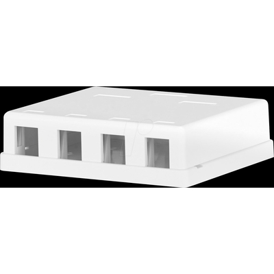 Product Αξεσουάρ Δικτύου EFB Keystone connection box, 4 Port, surface-mounted base image