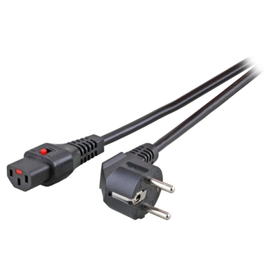 Product Καλώδιο Τροφοδοσίας EFB protection 90°-C13 180°,IEC Lock,sw,3.0m,3x1,00 base image
