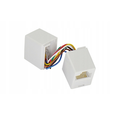 Product Αντάπτορας Δικτύου Digitus RJ45 coupling 1-1 Cat5e White base image