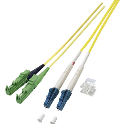 Product Καλώδιο Οπτικής Ίνας EFB Duplex Jumper LC-E2000 9/125, OS2, LSZH, Yellow, 3mm, base image