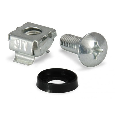 Product Αξεσουάρ Για Καμπίνα Δικτύου Equip M6 cage nut & screw set / 20 sets pro Pack base image