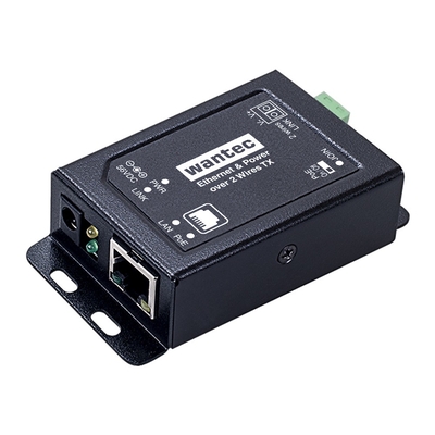 Product PoE Adapter Wantec 2wIP E PoE-screw terminal-Client/Recipient 1 base image