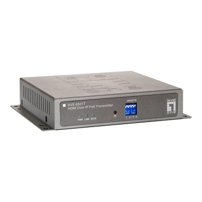 Product Transmitter LevelOne HDMI HVE-6501T over IP PoE Video Exe. base image