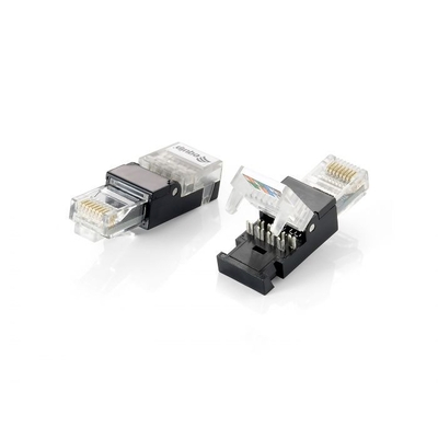 Product Αντάπτορας Δικτύου Equip Steckconnector RJ45 Cat5e 2 pieces unshielded polybag  base image