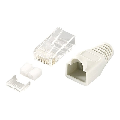 Product Αντάπτορας Δικτύου Logilink CAT6 RJ45 100er Set, shielded,gray base image