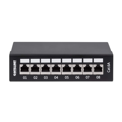 Product Patch Panel Intellinet 8-Port Cat6a FTP Desktop Black base image